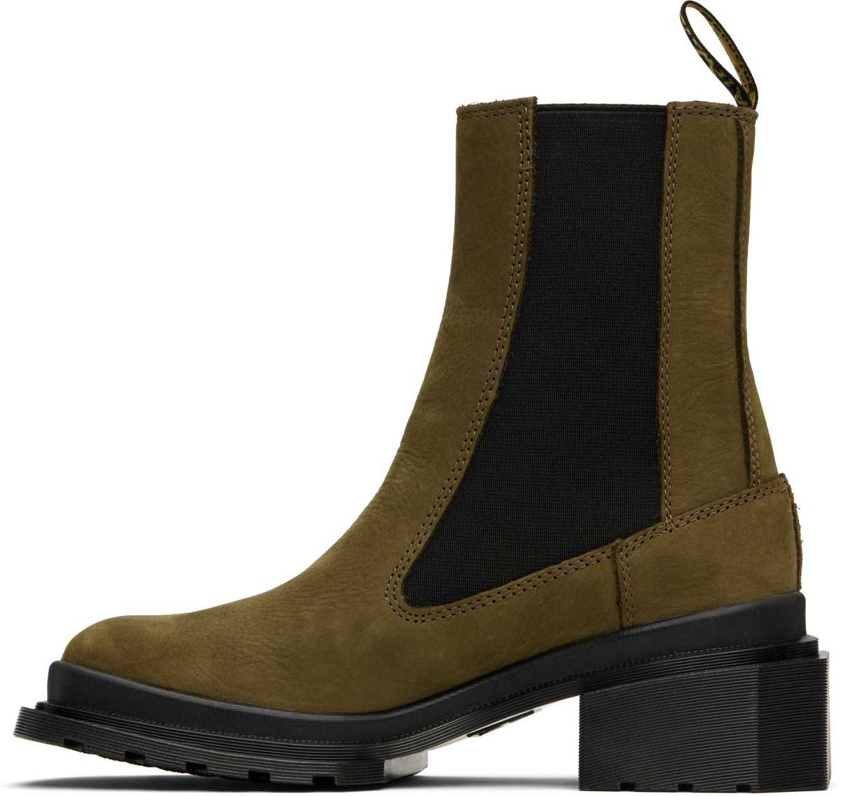 Dr. Martens Khaki Maybole Buttersoft Leather Chelsea Boots