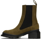 Dr. Martens Khaki Maybole Buttersoft Leather Chelsea Boots