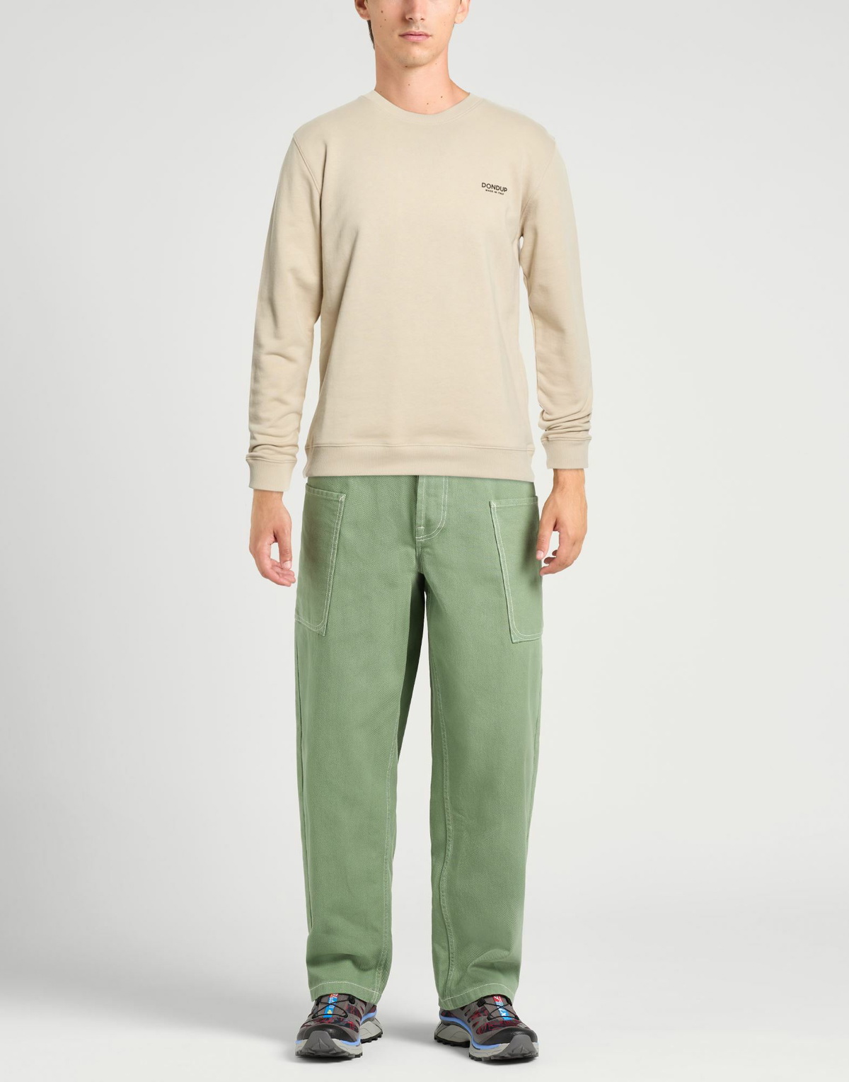 Dondup Mens Sweatshirt in Beige