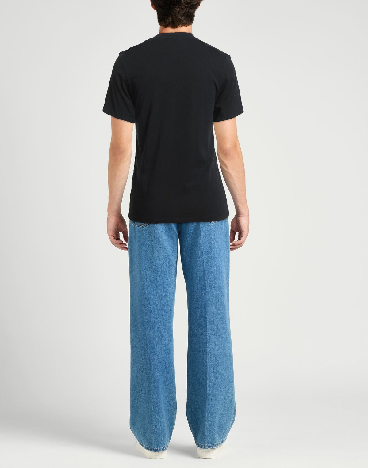 Sandro Mens T-shirt Midnight in Blue