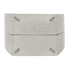 Maison Margiela Silver Dual Stackable Rings