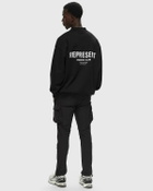 Represent Represent Owners Club Ls Polo Sweat Black Polos/Sweatshirts