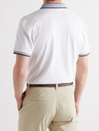 G/FORE - Piqué Golf Polo Shirt - White