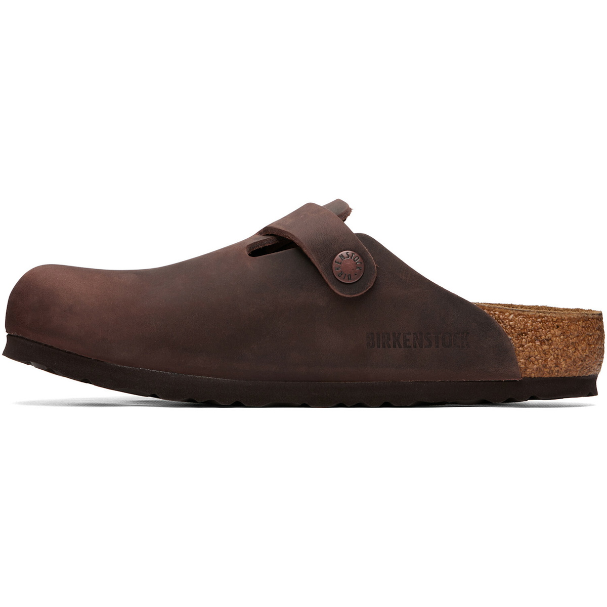 Birkenstock Brown Regular Boston Oiled Leather Loafers