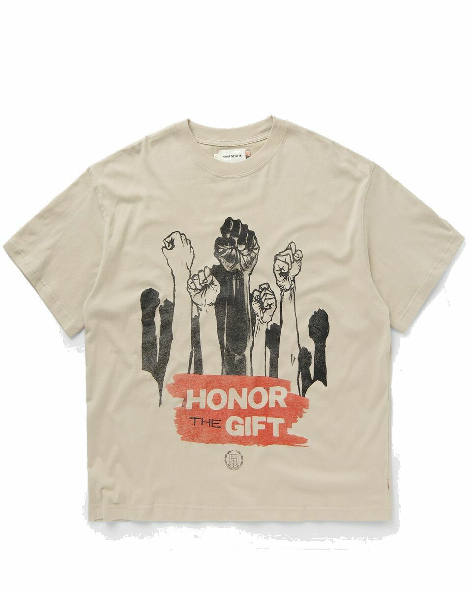 Photo: Honor The Gift Dignity Ss Tee Beige - Mens - Shortsleeves