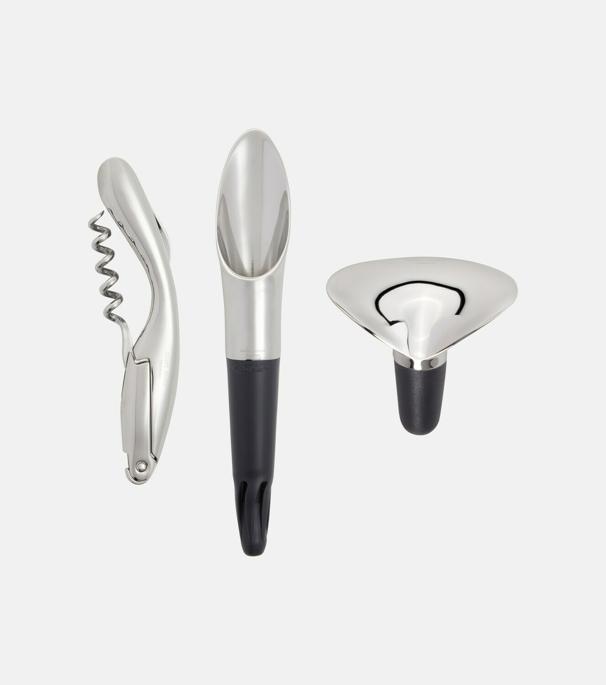 Georg Jensen Wine & Bar stainless steel utensils set by Thomas Sandell