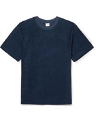 NN07 - Jorah Cotton-Terry T-Shirt - Blue