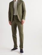 BOGLIOLI - K-Jacket Unstructured Stretch-Cotton Twill Suit Jacket - Green