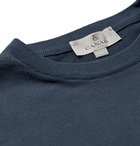 CANALI - Slim-Fit Cotton Sweater - Blue