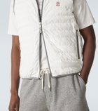 Brunello Cucinelli Logo down vest
