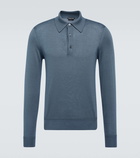 Tom Ford Cashmere and silk polo shirt