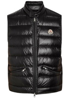 Moncler Gui Padded Nylon Gilet Black