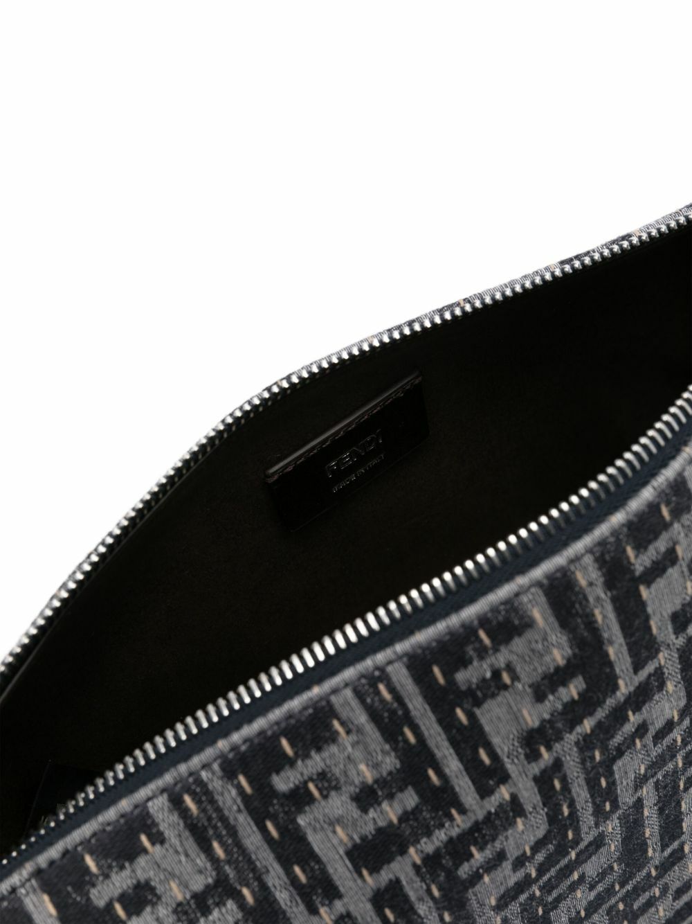 FENDI Grey Small Melon Messenger Bag Fendi