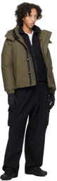 Snow Peak Khaki 2 Layer Down Jacket