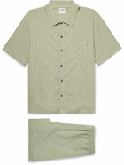 Calvin Klein Underwear - Poplin Pyjama Set - Green