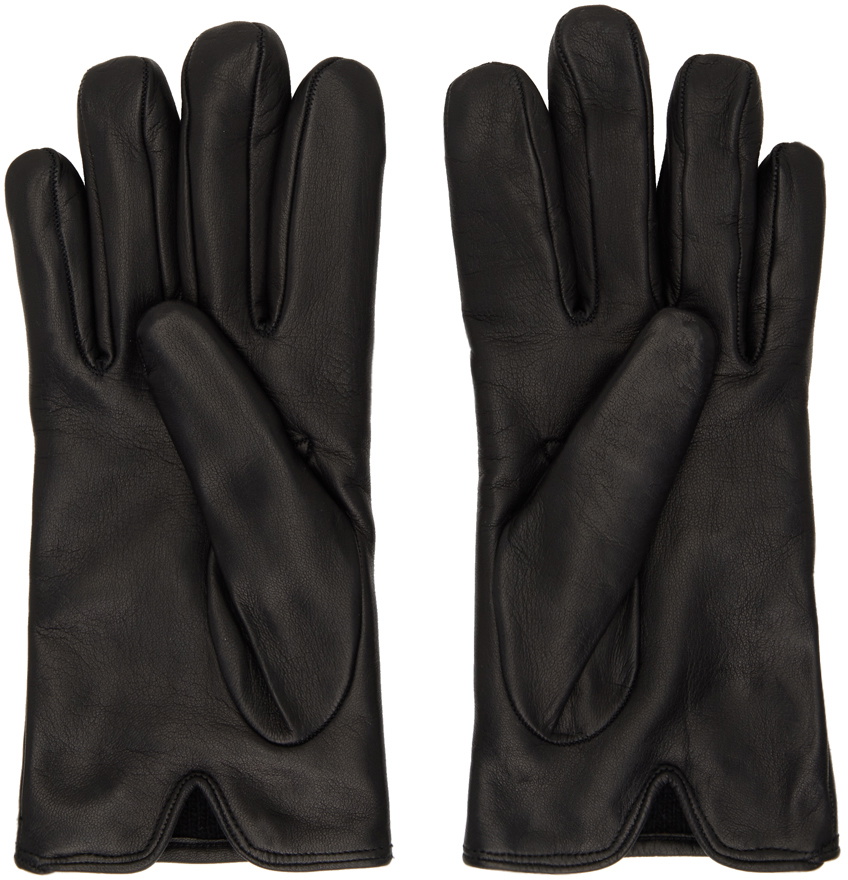 Vivienne Westwood Black Orb Classic Gloves Vivienne Westwood