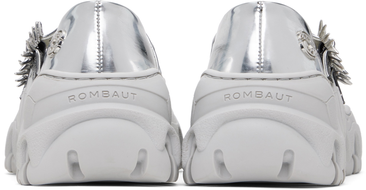 Rombaut SSENSE Exclusive Silver MJ Ballerina Flats