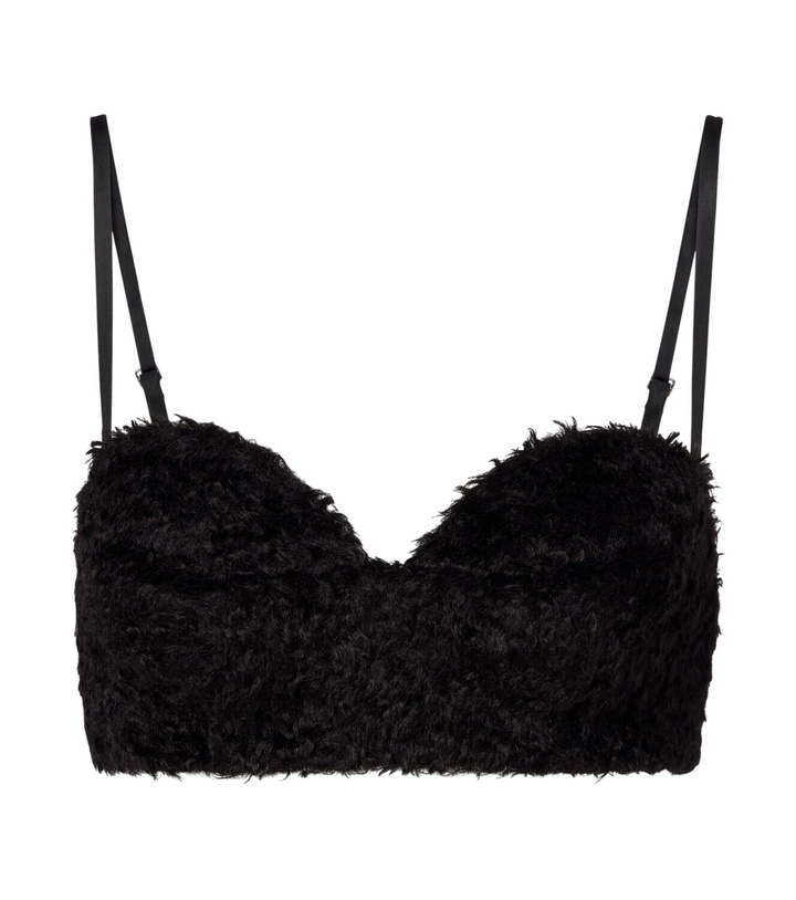 Photo: Givenchy Mohair-blend bra top