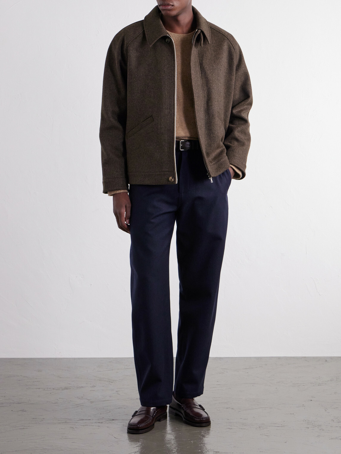 De Bonne Facture - Wool Jacket - Brown