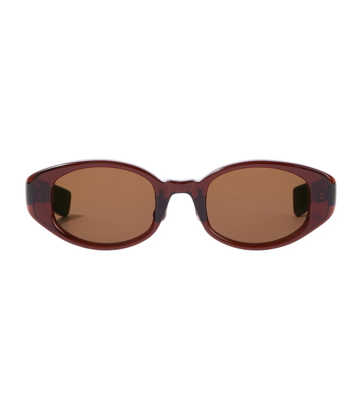 Photo: Auralee x EYEVAN 002R oval sunglasses