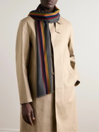 Paul Smith - Striped Wool-Blend Scarf