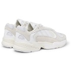 adidas Originals - Yung 1 Suede and Mesh Sneakers - Men - Off-white