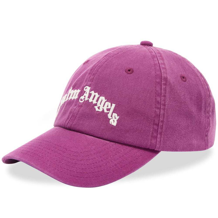 Photo: Palm Angels Arch Logo Cap Plum