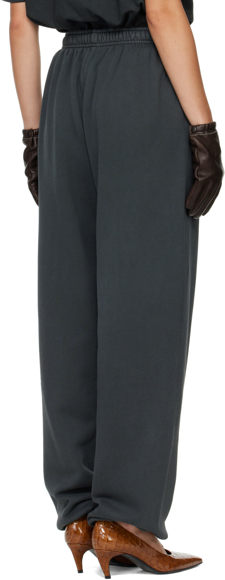 WILLY CHAVARRIA Gray 'Plaza Chavarria' Sweatpants