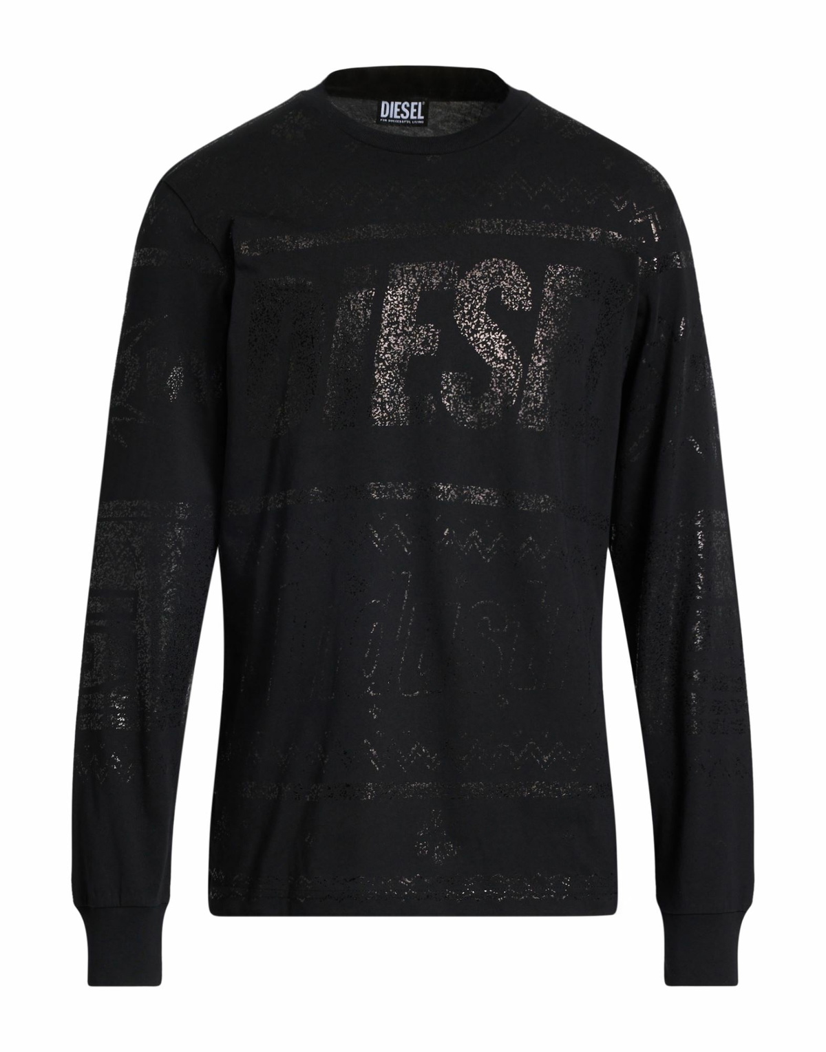 Diesel Mens T-shirt in Black