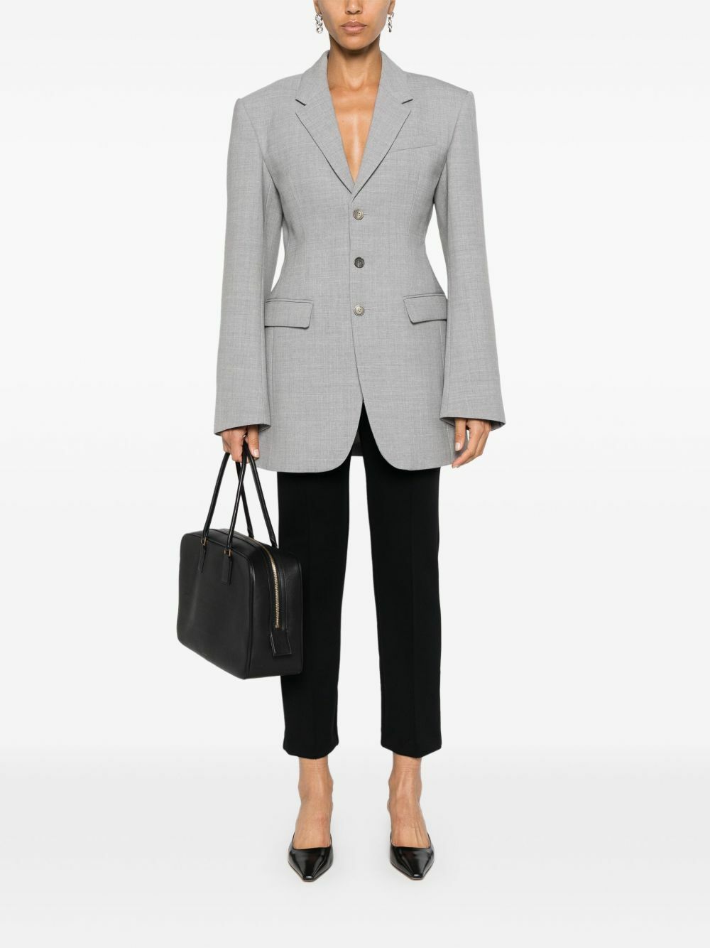 WARDROBE.NYC Single-Breasted Blazer