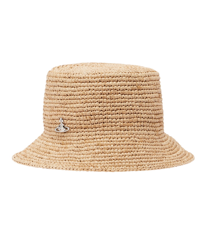 Photo: Vivienne Westwood Orb raffia bucket hat
