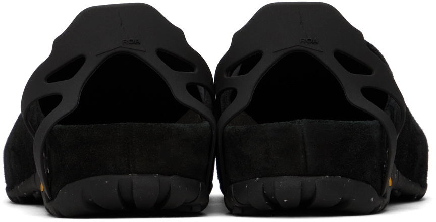 ROA Black Fedaia Mules
