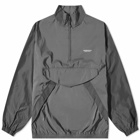 Neighborhood Men's Anorak Popover Jacket in Charcoal