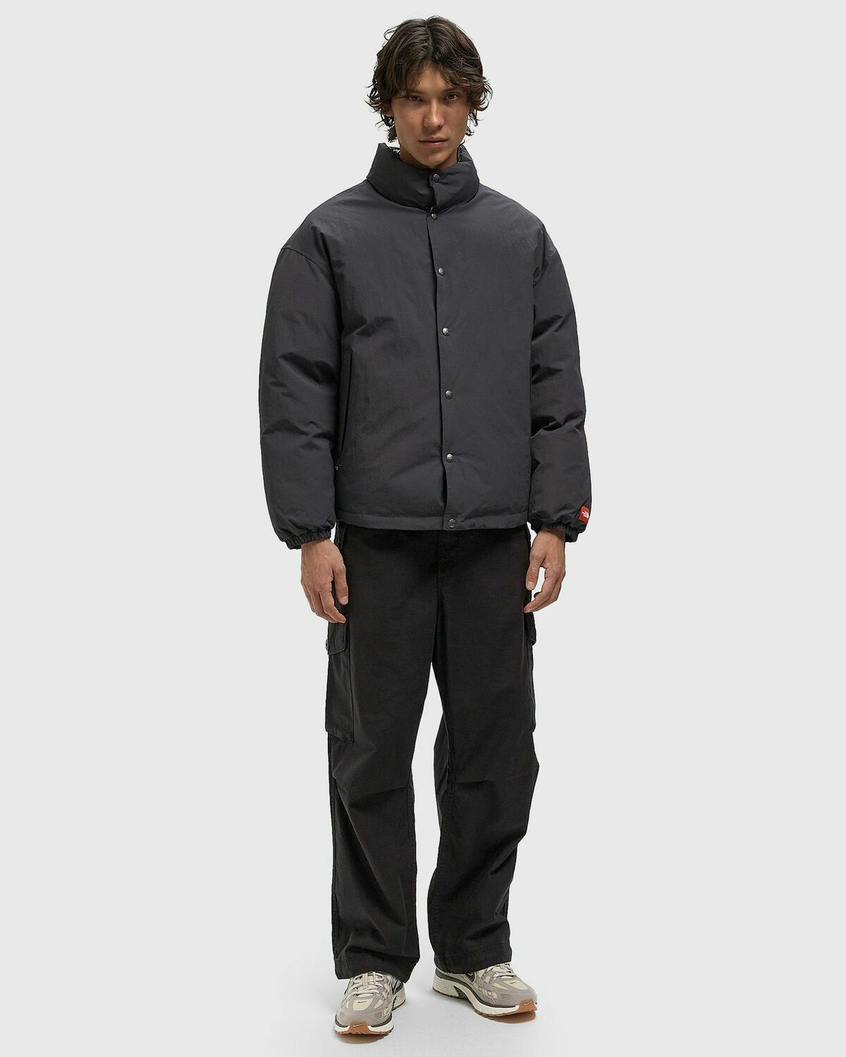 The North Face TNF Red Box Down Jacket Black Mens Down & Puffer