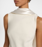 Danielle Frankel Bridal Miles wool-blend gown