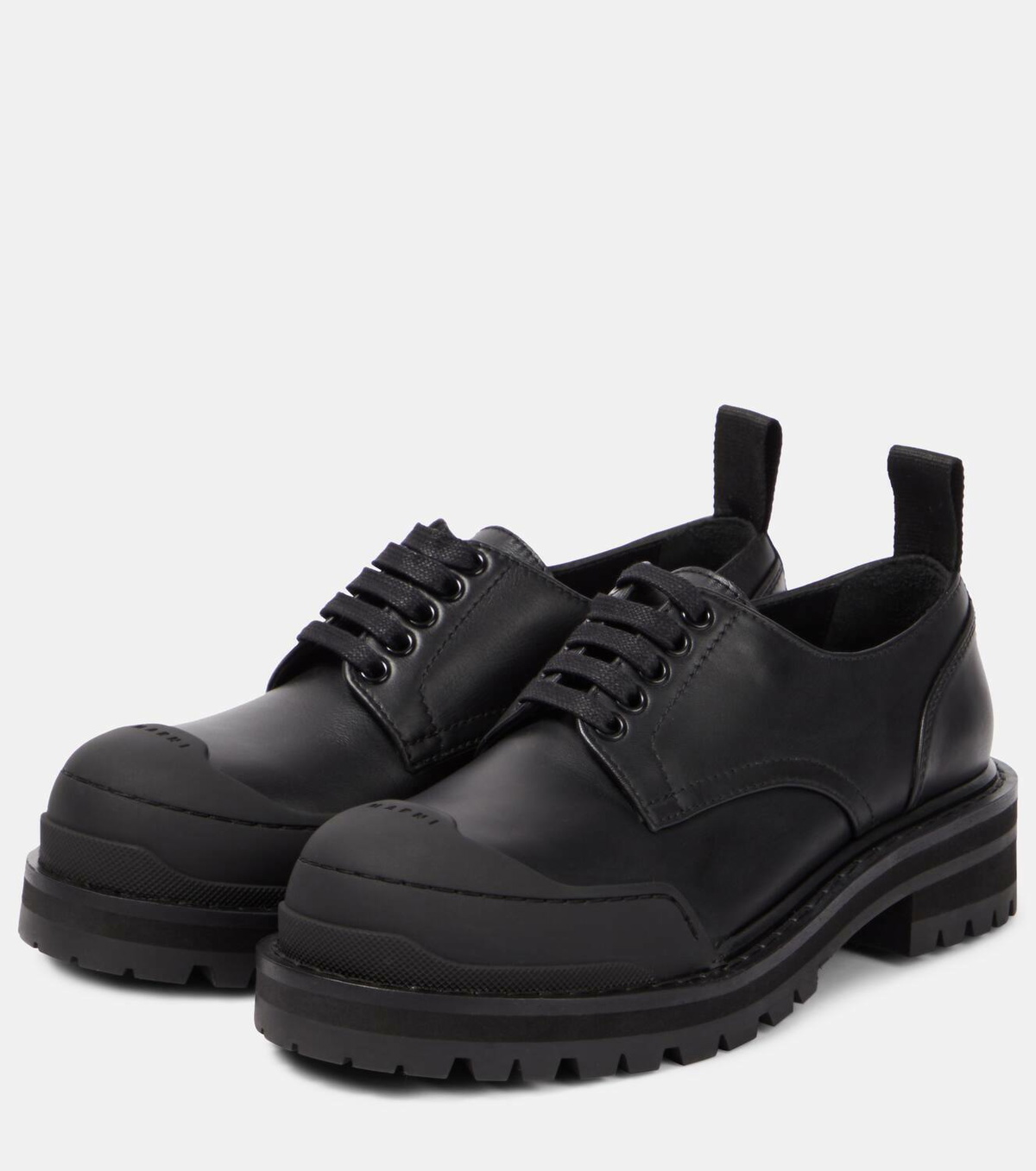 Marni Dada Army leather Derby shoes Marni