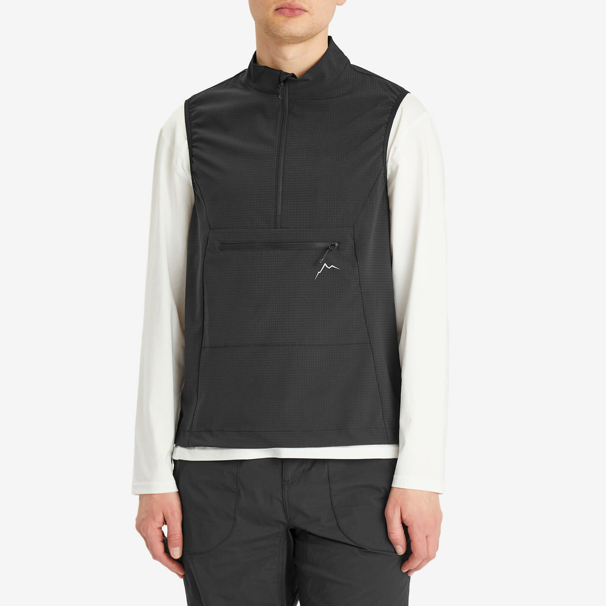 CAYL Men's Flow Pullover Vest in Black
