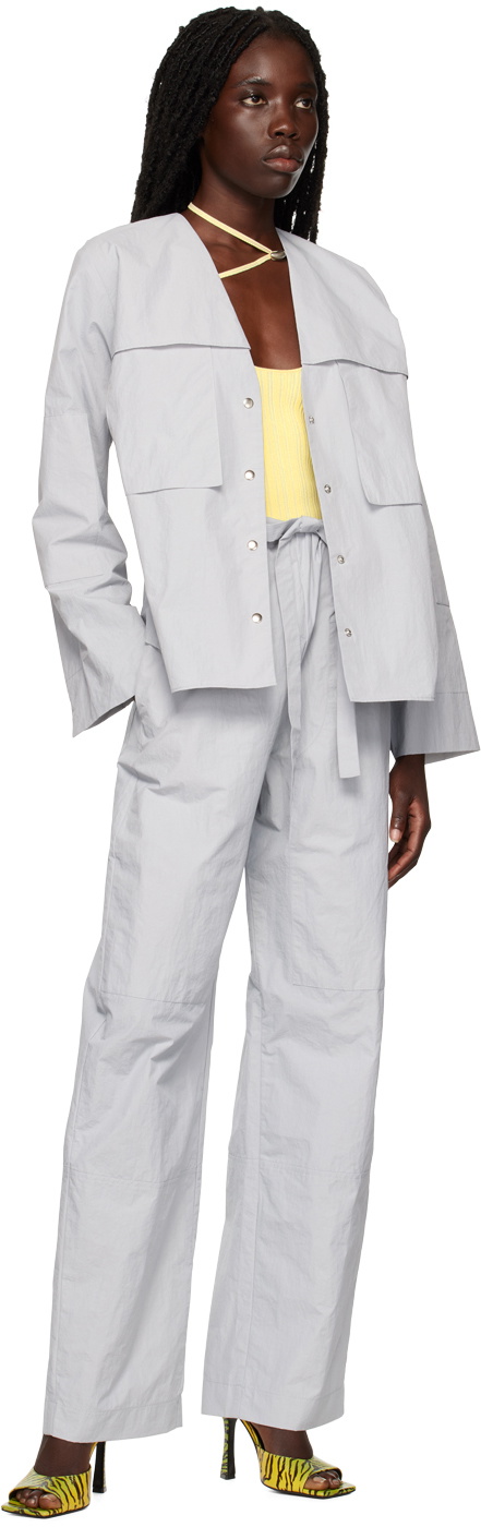 Paris Georgia Blue Field Jacket