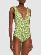 ETRO Printed Lycra One Piece Swimsuit