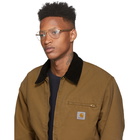 Ray-Ban Gold Tech Aviator Glasses