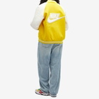 Nike x Nigo Varsity Jacket in Yellow/White
