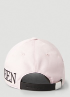 Embroidered Baseball Cap in Pink