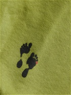 DISTRICT VISION - Mudita Printed Recycled Organic Cotton-Jersey Hoodie - Green
