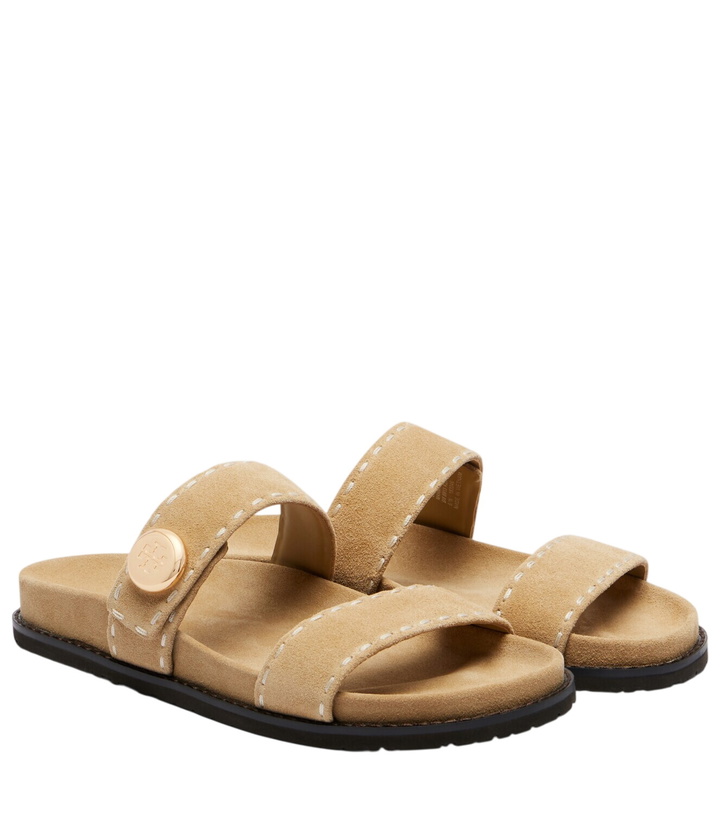 Photo: Tory Burch Romy Sport suede slides