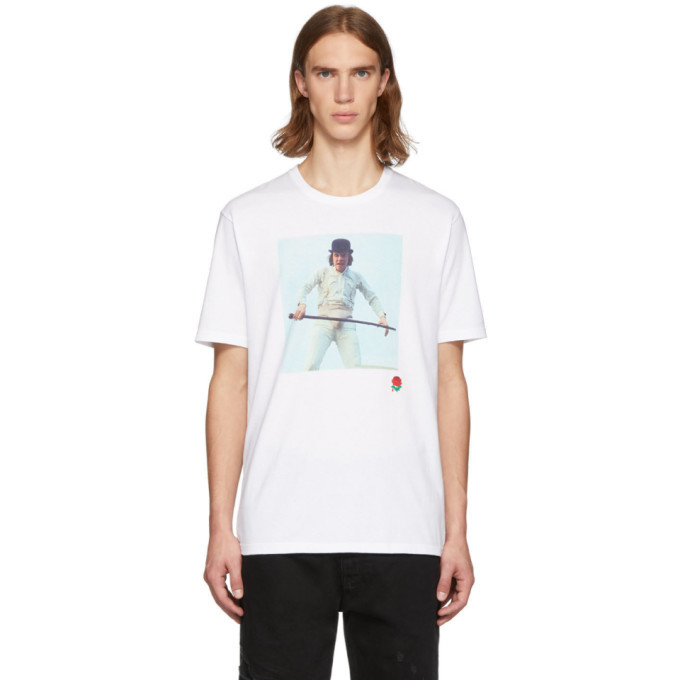 Undercover White A Clockwork Orange Alex Rose T-Shirt Undercover