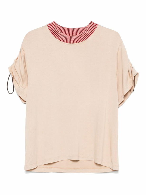 Photo: Charlie Constantinou Ribbed-Neck T-Shirt