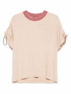 Charlie Constantinou Ribbed-Neck T-Shirt