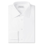 Kingsman - Turnbull & Asser White Double-Cuff Cotton-Twill Shirt - White