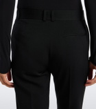 The Row Kloe wool straight pants