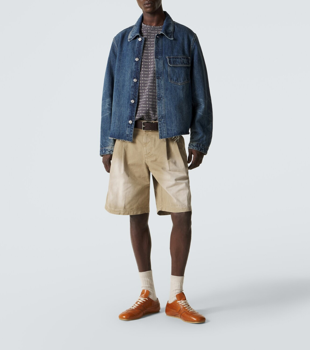 ERL Jacquard cotton sweater